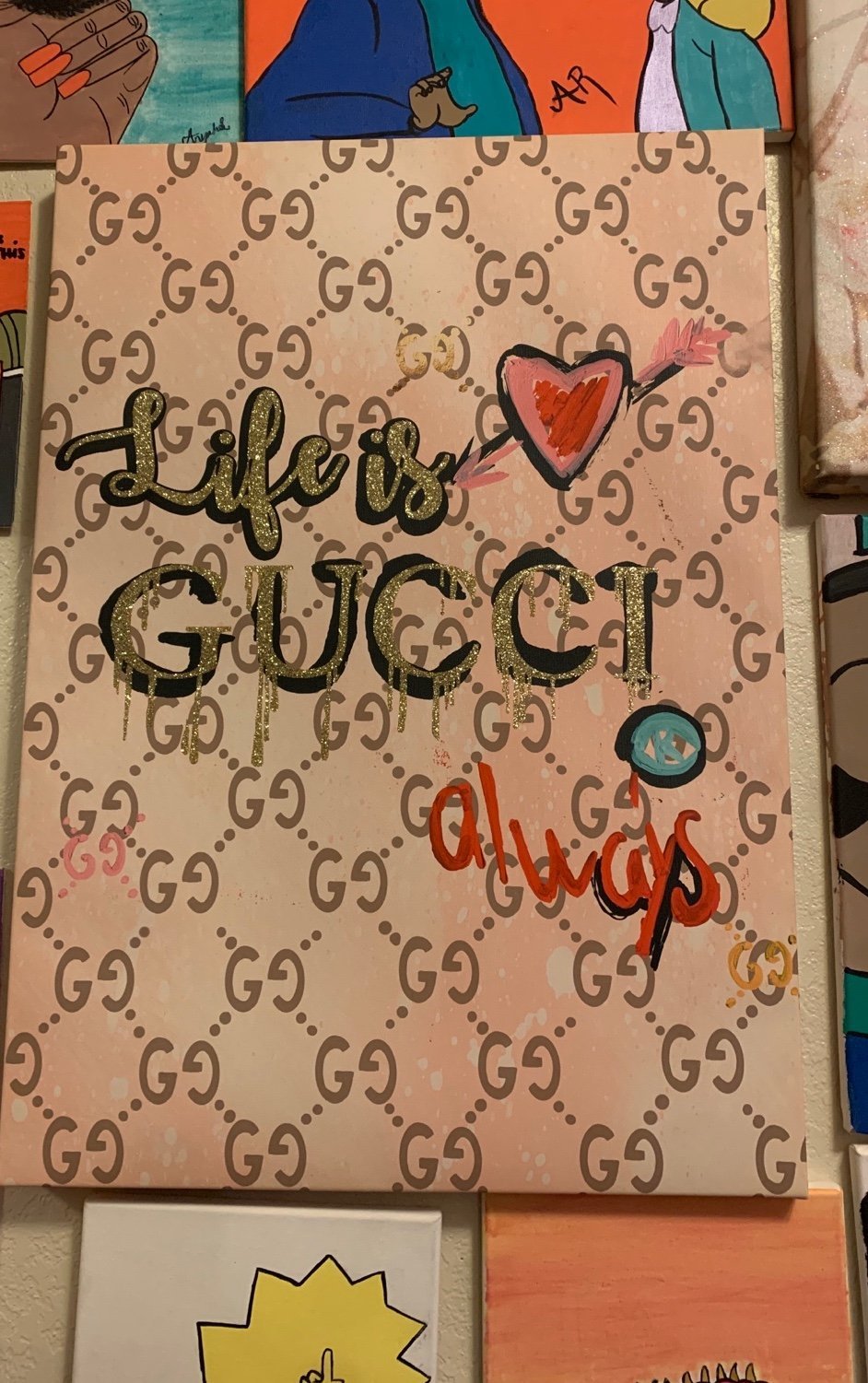 Gucci painting