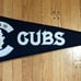 Chicago Cubs 1908 Replica Cooperstown Winning Streak Wool Blend Pennant