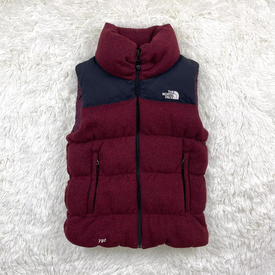 Japan Exclusive☆700 Fill THE NORTH FACE Knit Down Vest