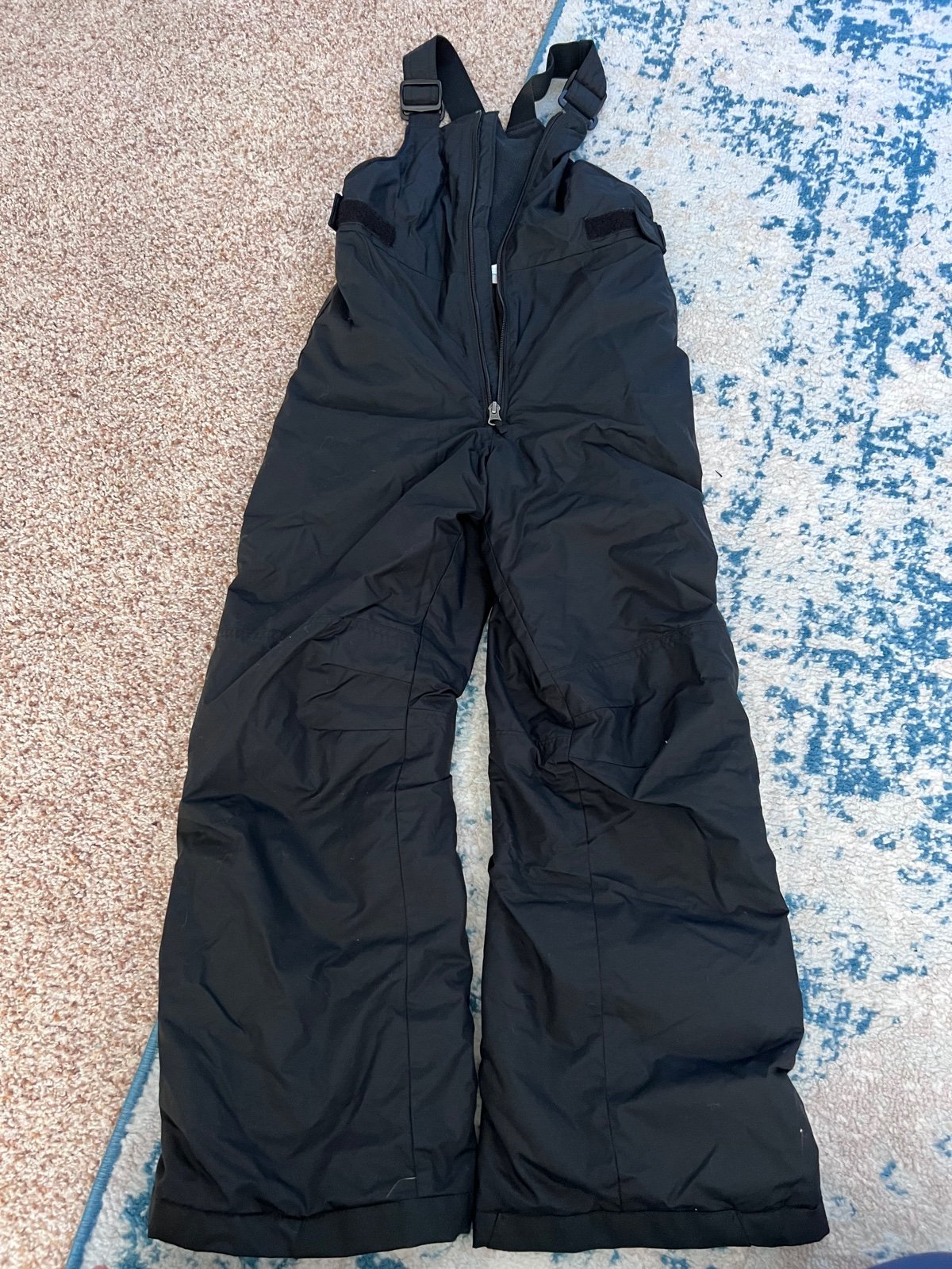 Girls Columbia snowbibs