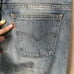Levi’s 517 1969 Bootcut Cropped Distressed Orange Tab Jeans Heat Stroke Wash