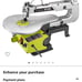 1.2 amp corded 16 in Ryobi scroll saw