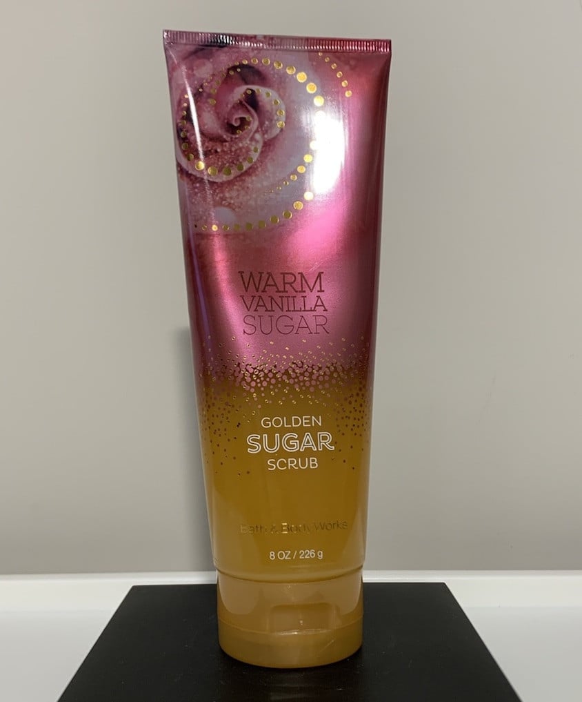 Bath & Body Works Warm Vanilla Sugar Golden Sugar Scrub 8 Oz Sealed, Rare