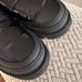 Ganni Hybrid Leather Loafer Chunky Women’s Size 7 Black Y2K