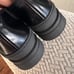 Ganni Hybrid Leather Loafer Chunky Women’s Size 7 Black Y2K