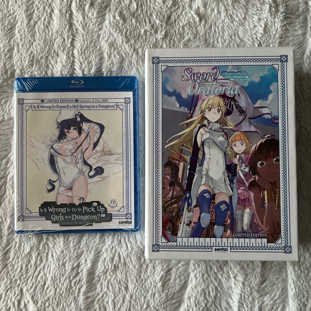 Sword Oratoria + Is It Wrong To Expect a Hot Spring In a Dungeon Limited Edition