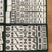 Mahjong Tiles Set with Case