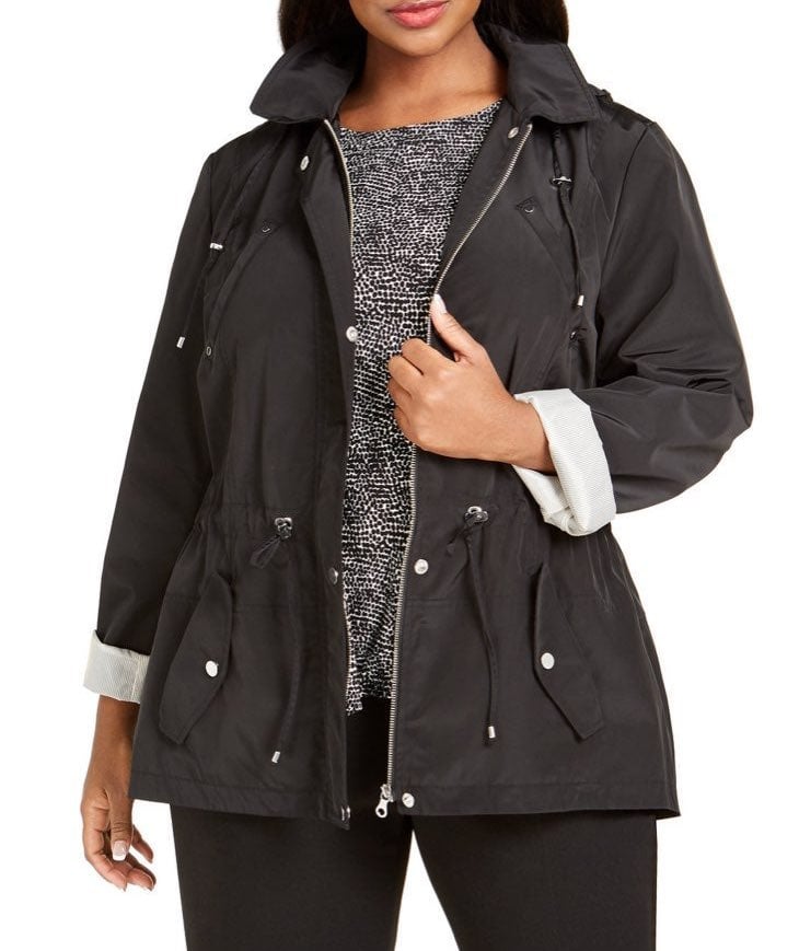 Charter Club Plus Size Anorak 1X
