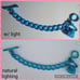 Juicy Couture Y2K Turquoise Enamel Puffy Heart Starter Charm Bracelet