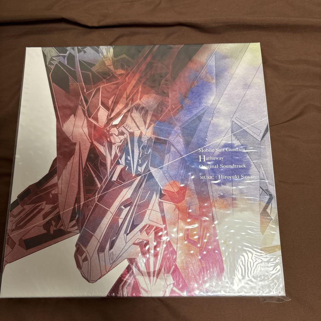 Brand new, unopened, 閃光のハサウェイ Original Soundtrack Analog Record, limited edition production.