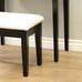 NEW 3 Pcs Vanity Table and Stool Set Wood Furniture
