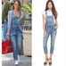 Madewell Skinny Overalls in Adrian Wash.