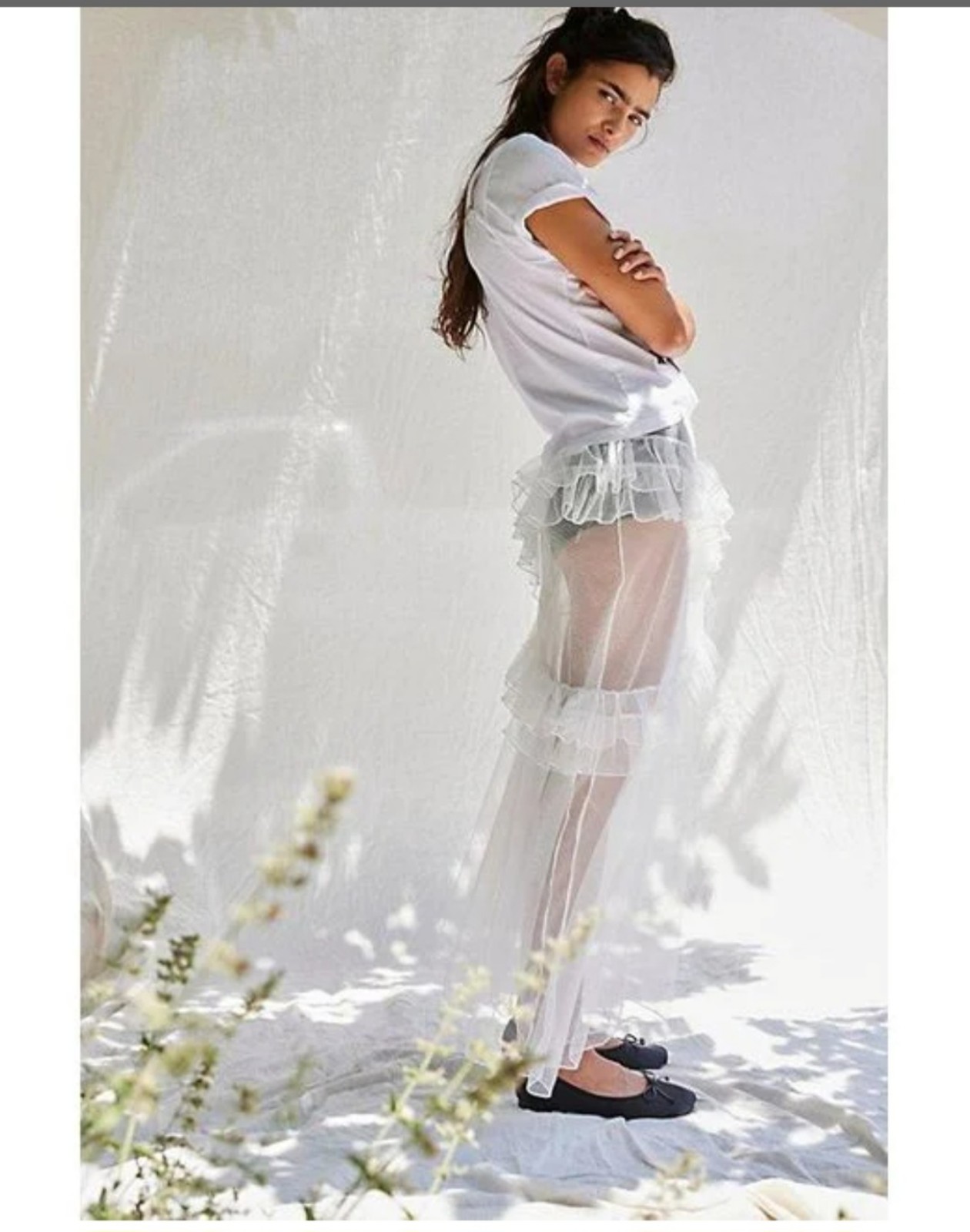 Free People maxi skirt