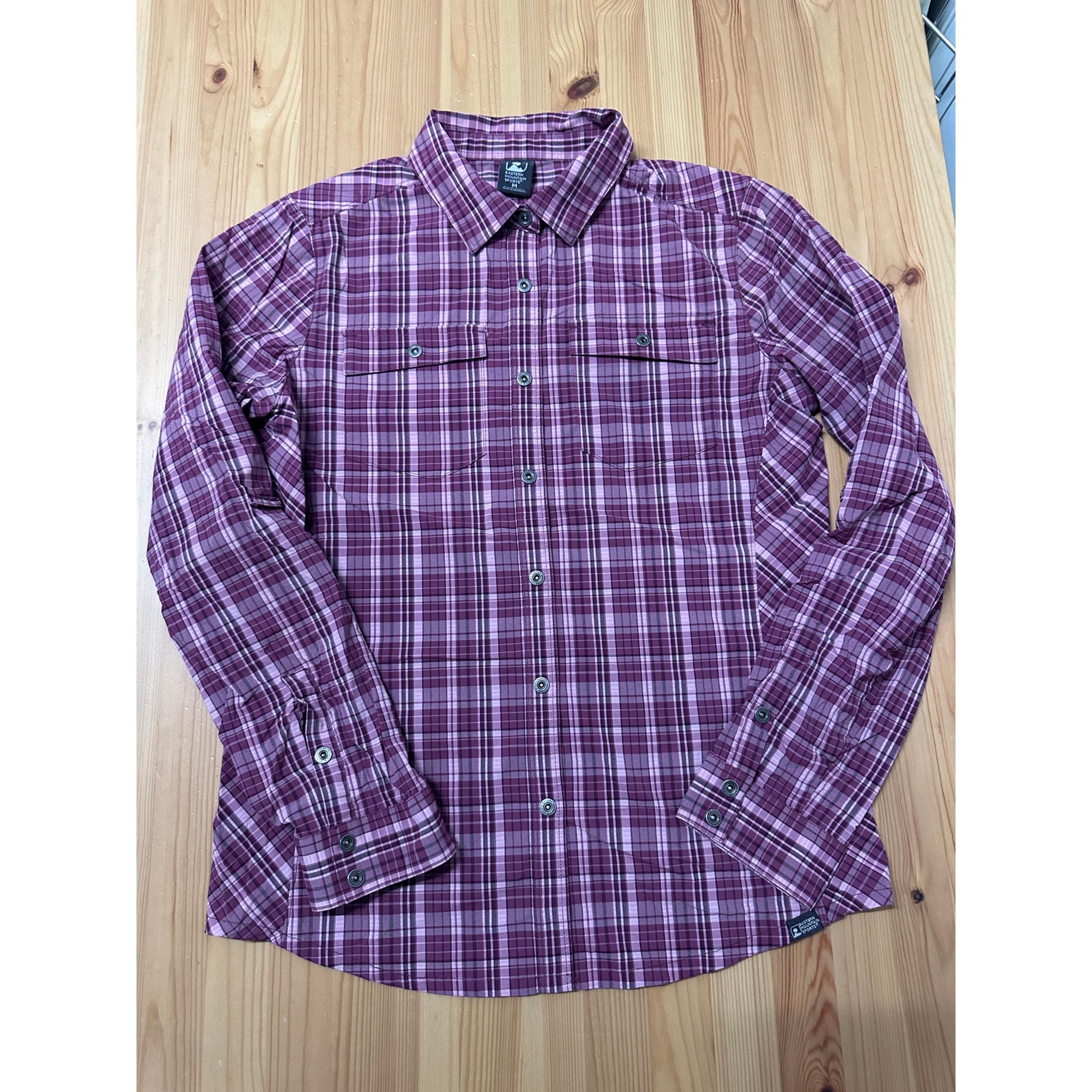 EMS Easter Mountain Sport Womens Long Sleeve Button Down Shirt Medium