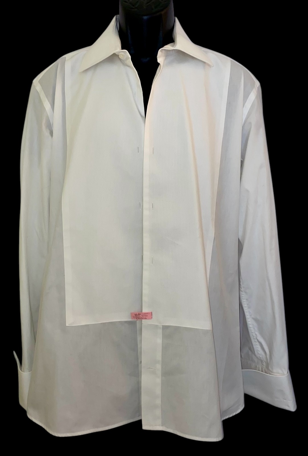 Suitsupply Egyptian Cotton Bib Placket Tuxedo Men's Shirt 41/16