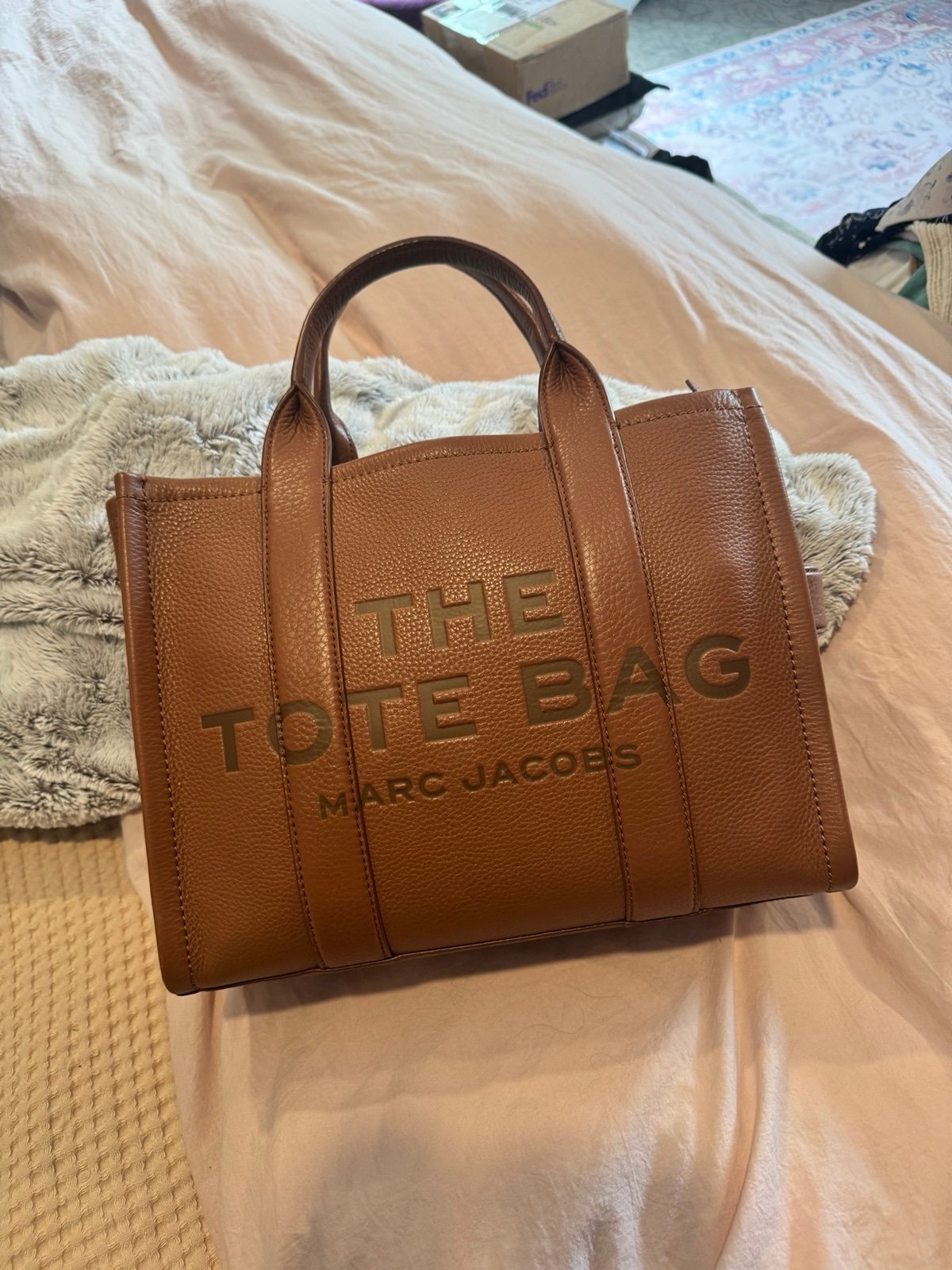 MARC JACOBS Brown Tote Bags | Mercari