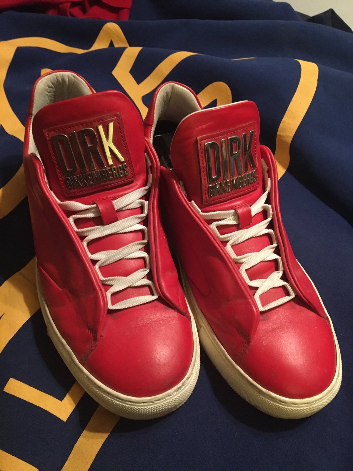 Bikkembergs high shop top sneakers