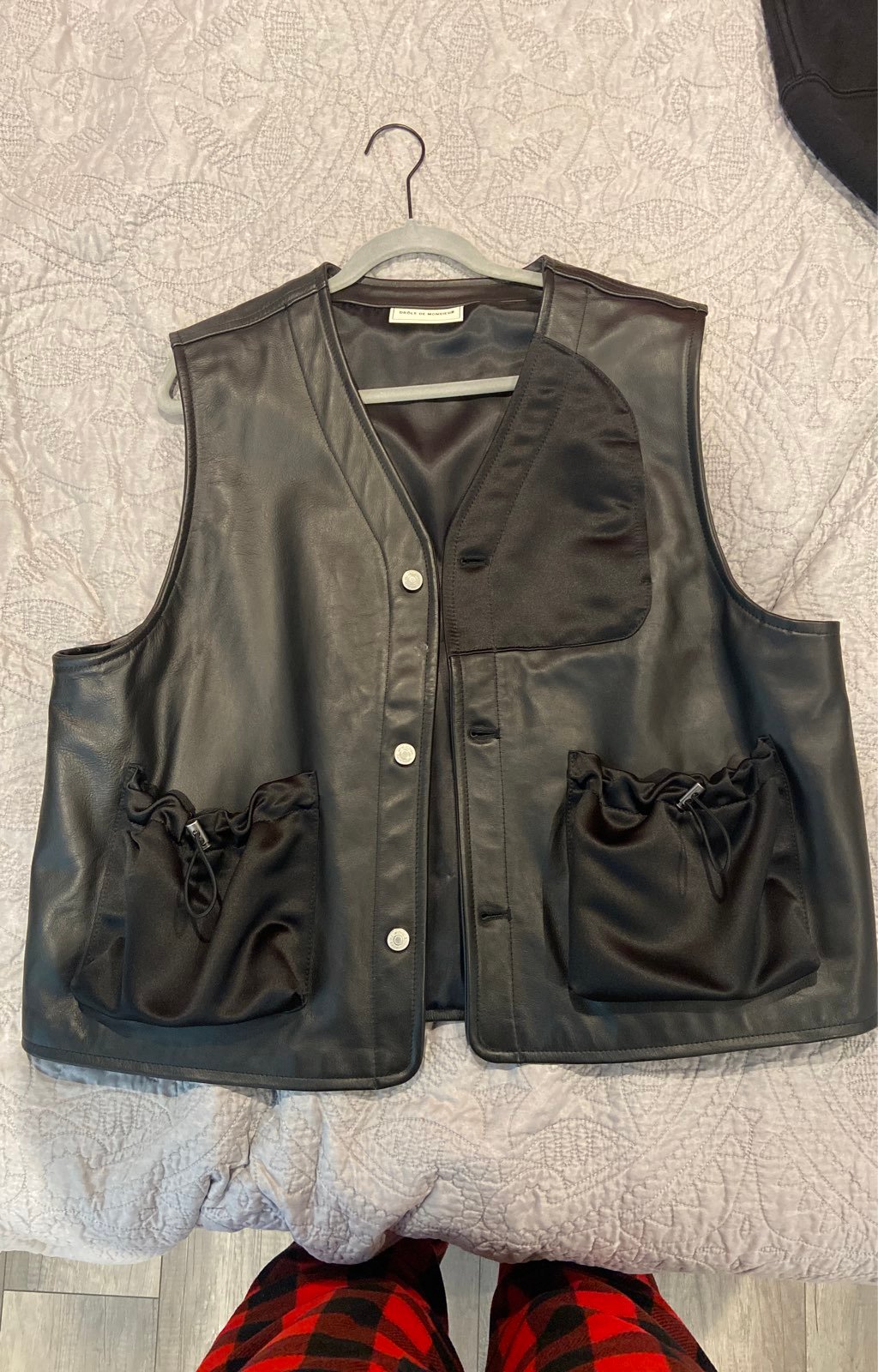 Drole de monsieur Leather Vest