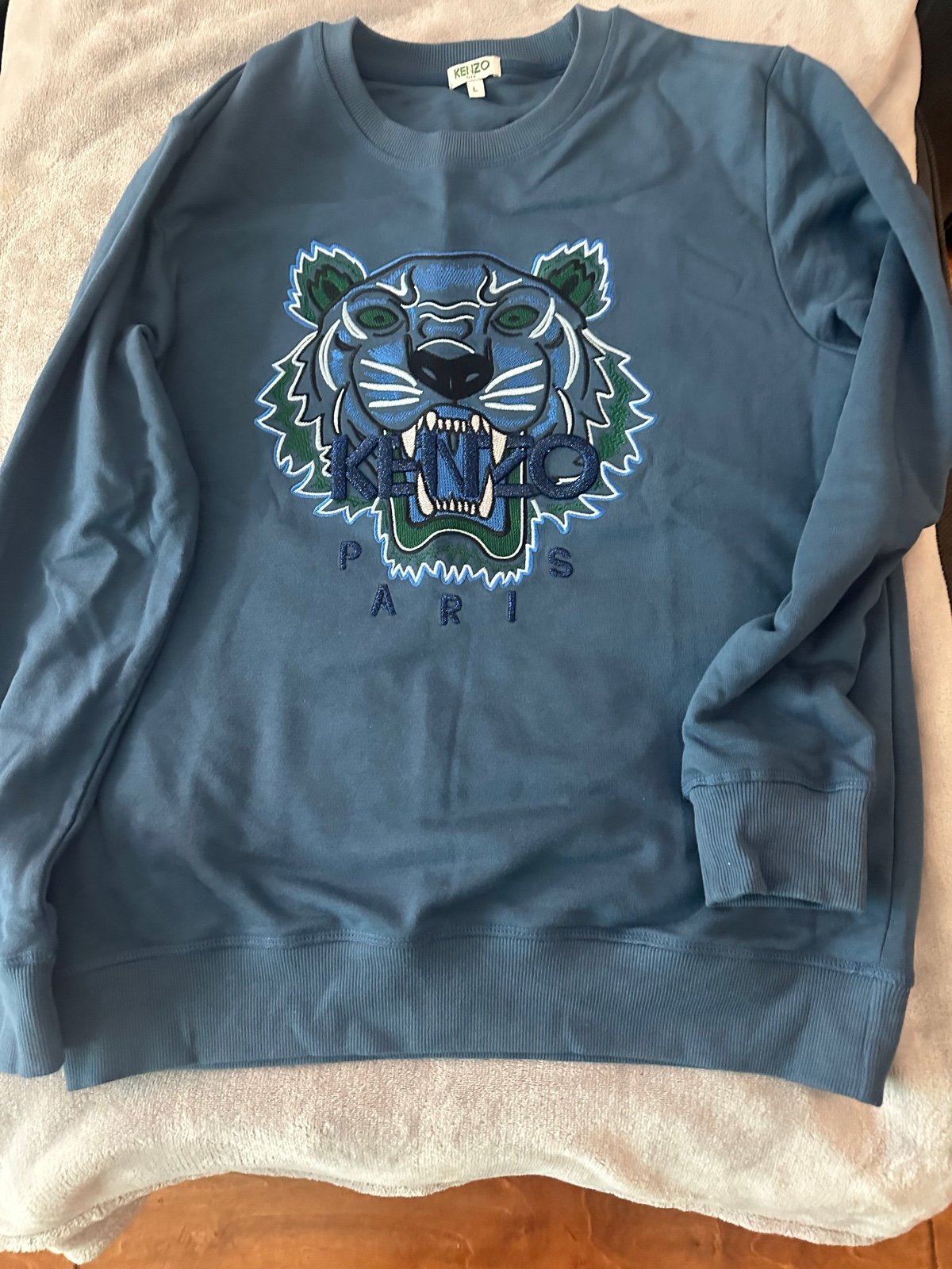Authentic Kenzo sweatshirt embroidered Tiger