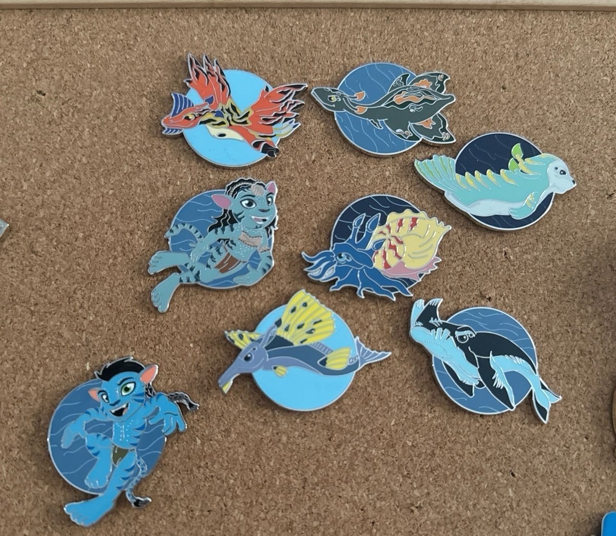 The World of Avatar 2023 Full Pin Set