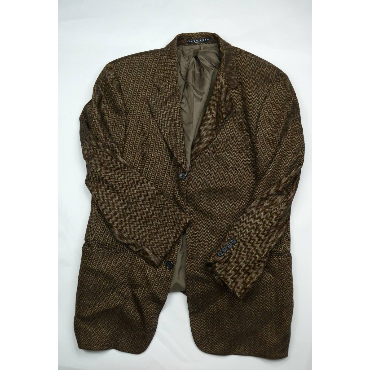 Hugo Boss Men's 40R Einstein Sport Coat Gold Brown, NEW