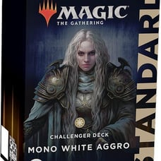 Mono White Aggro Magic The Gathering Challenger Deck 2022 + Spin Down Die