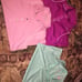 3 small woman golf shirts