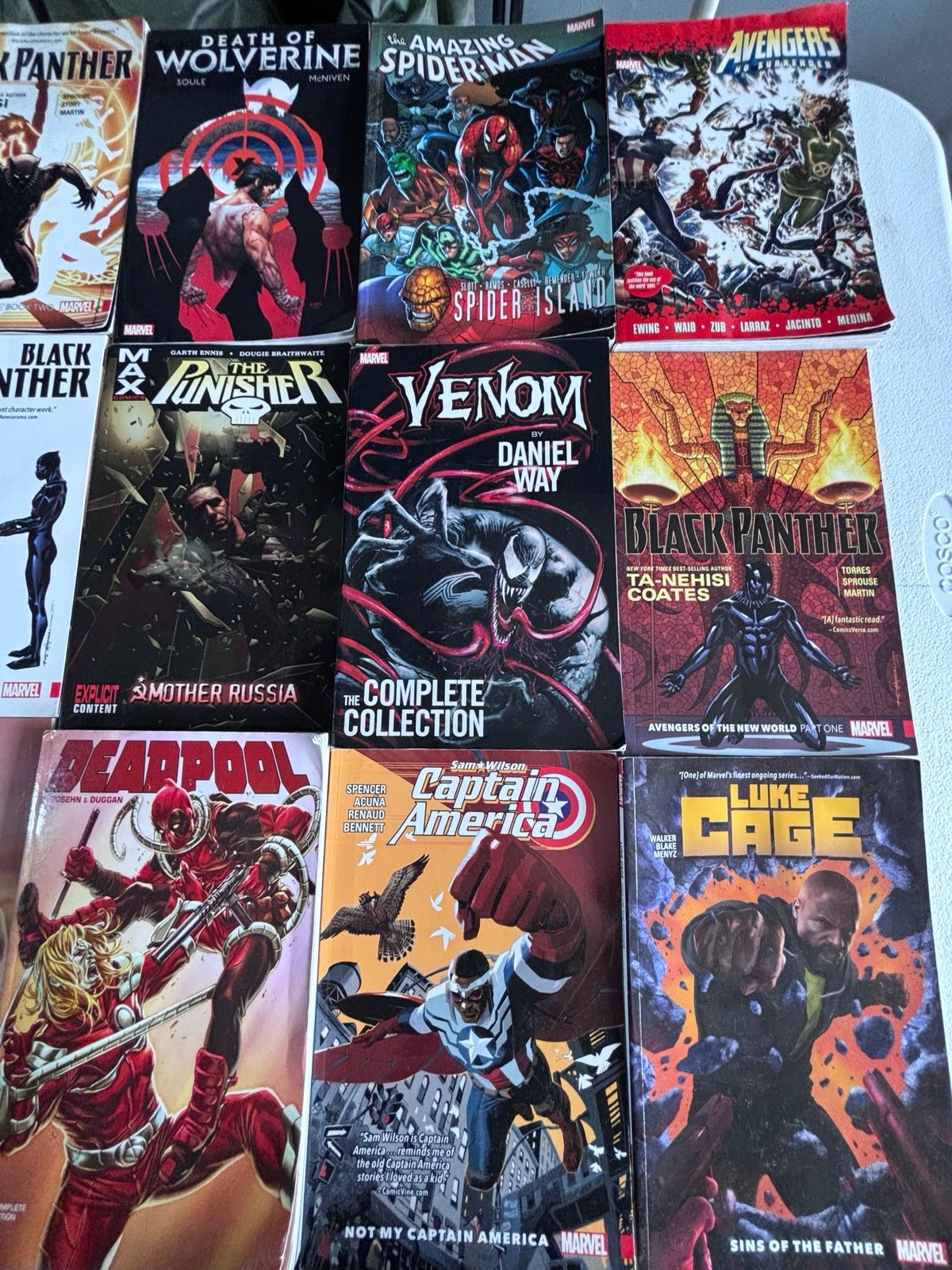 15 Marvel comic books