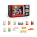 Children's kitchen toy microwave w/extra