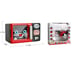 Children's kitchen toy microwave w/extra