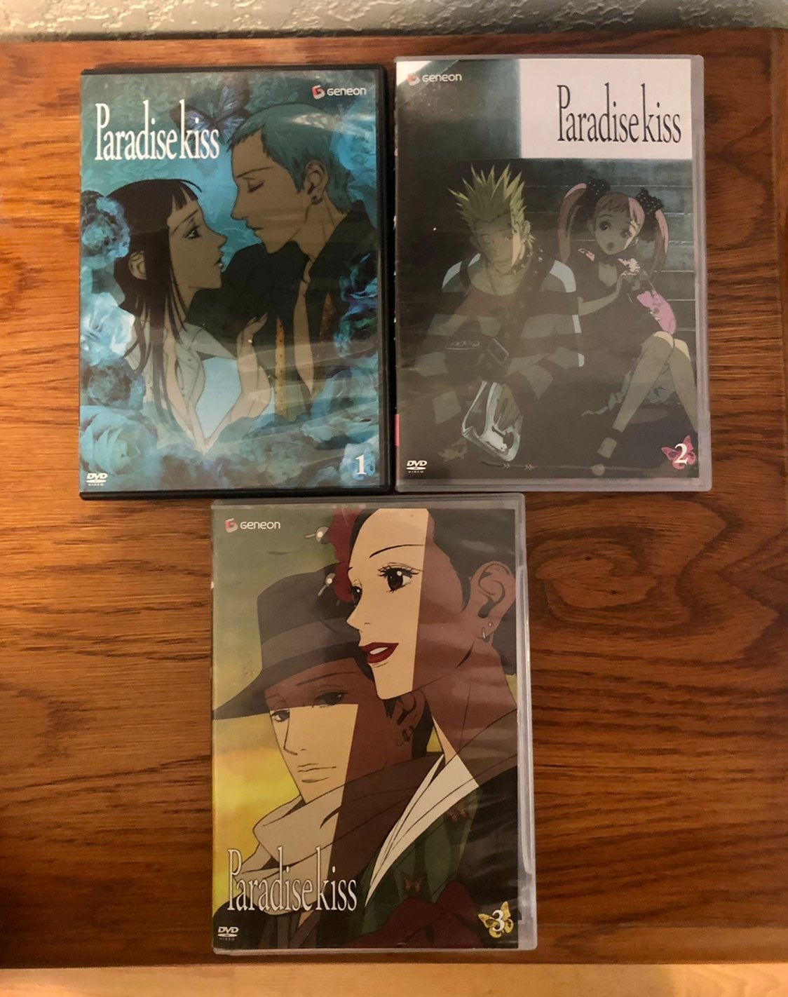 Paradise Kiss DVD Set Vol. 1-3