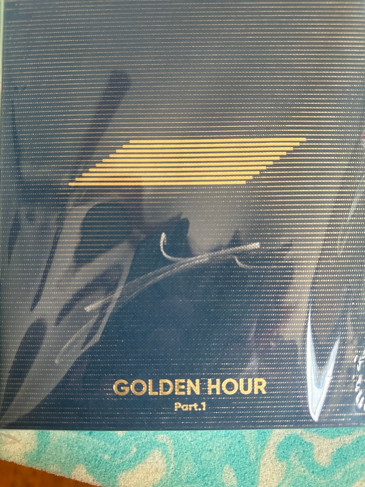 Signed Yunho golden hour album