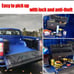 Lockable Truck Bed Storage Toolbox for 1997-2014 Ford F-150 Left Drive Side