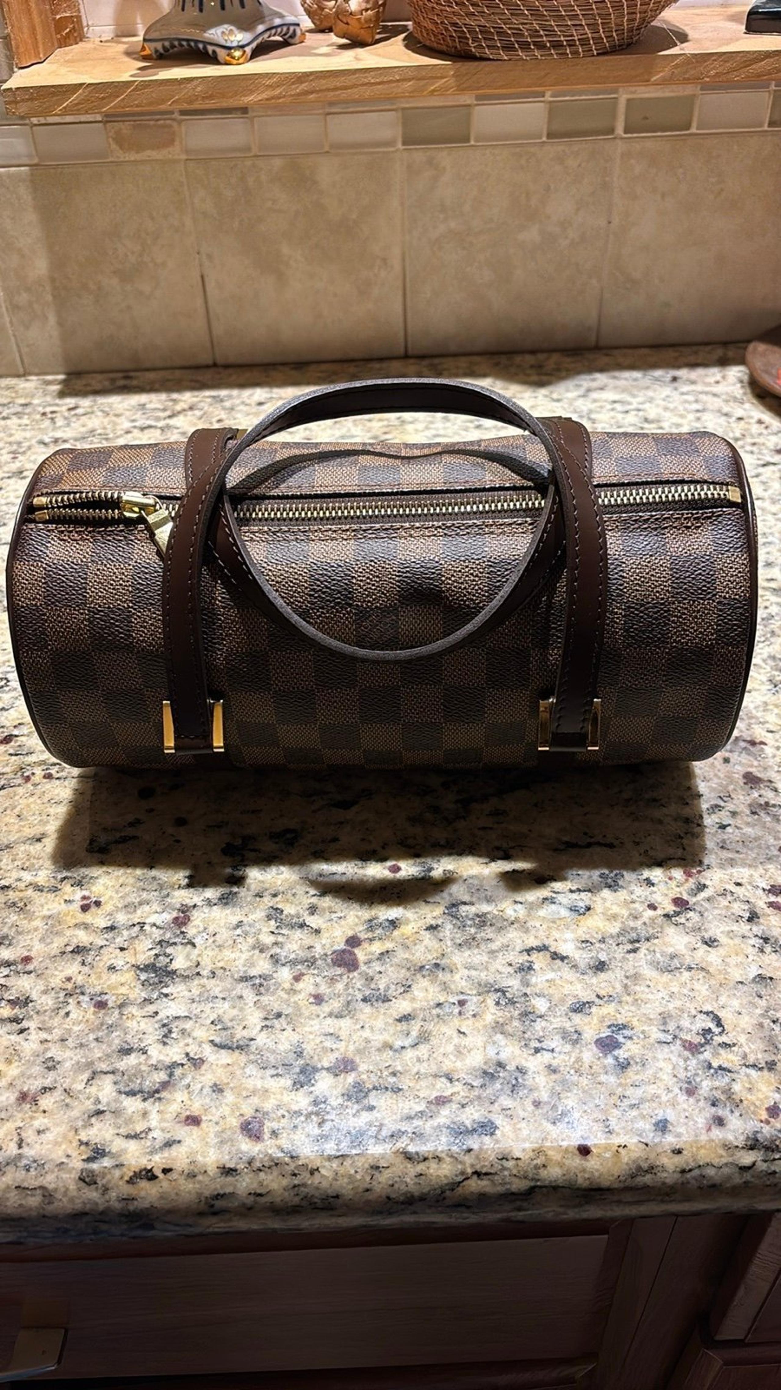 Louis Vuitton Papillon Damier 30 Brown Shoulder Bag