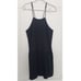 Anine Bing Strappy Drop Waist Black Mini Dress Sz M LBD Minimalist Party Basic