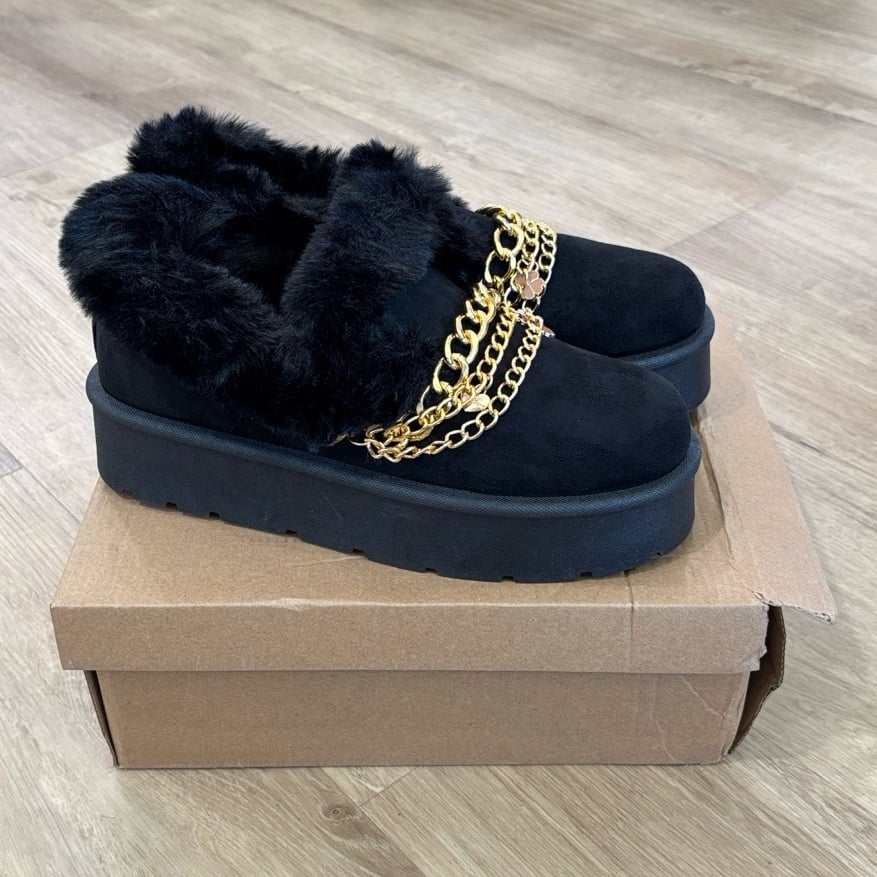 NEW Women’s CARLKARIDA Suede Platform Mini Boots - Size 10