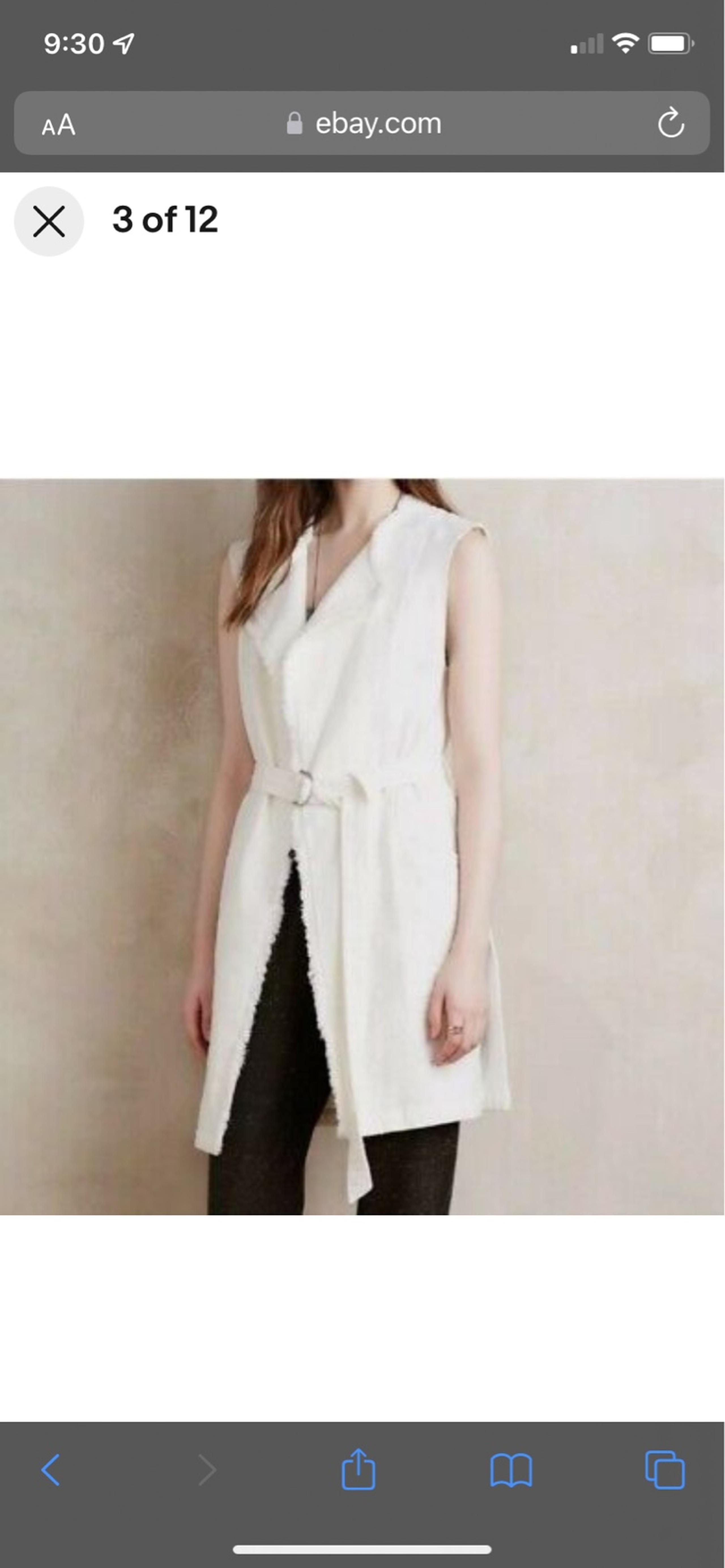 Elevenses luna frayed vest by Anthropologie