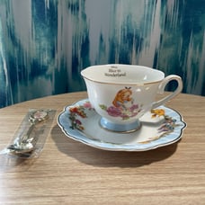 Alice in Winderland Tea Cup/Spoon