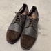 Handmade In Ethiopia Brown Suede Gray Leather Oxfords 42EU/9M Preppy Academia