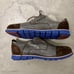 Handmade In Ethiopia Brown Suede Gray Leather Oxfords 42EU/9M Preppy Academia