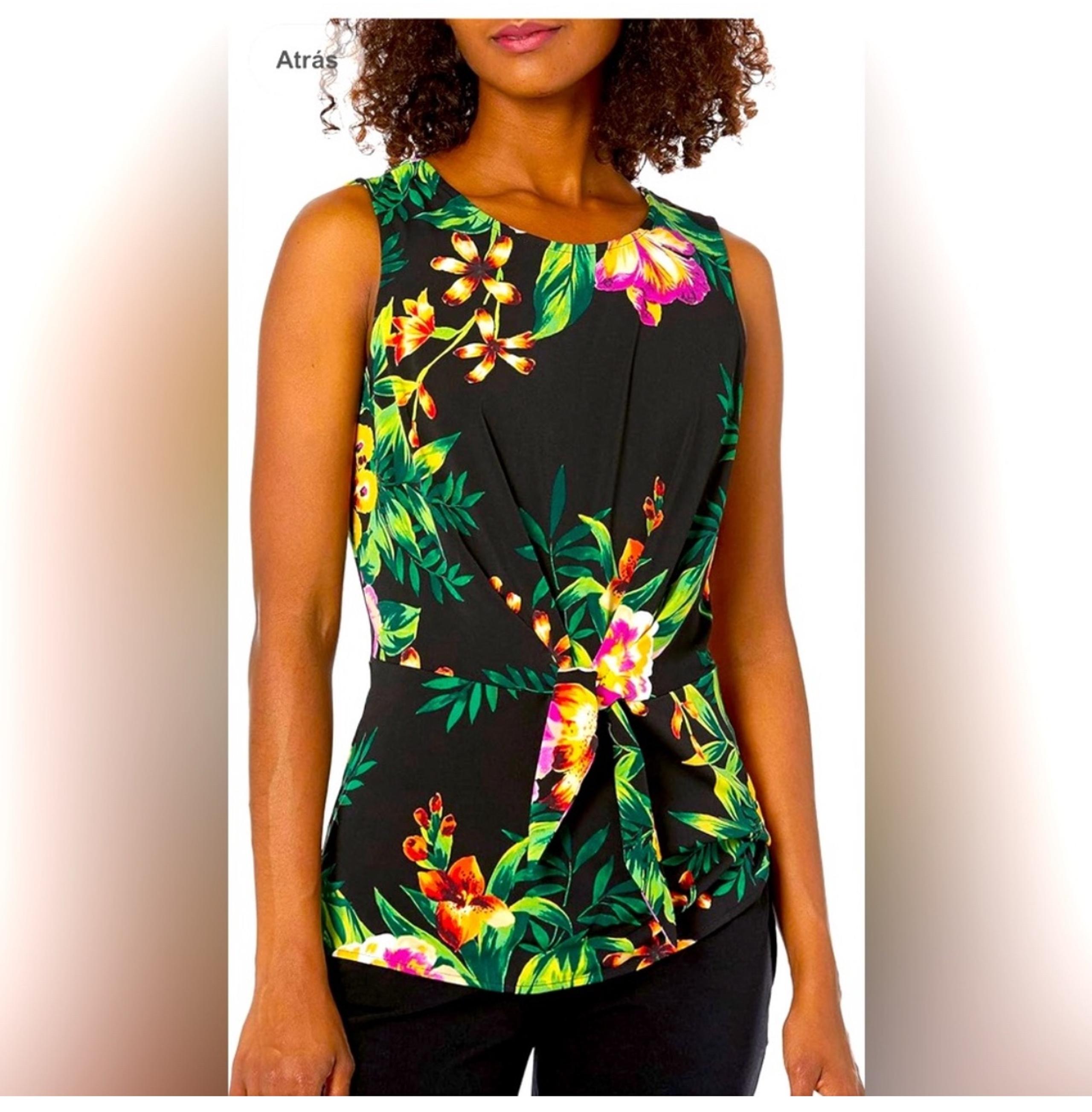 eci shirt short sleeve for women size s color black trii condicion new