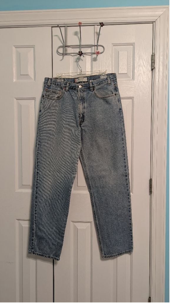 Men's Levi's 550 Jeans Size 36 Blue Relaxed Fit