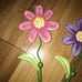 Home Interios Kids Mirror Flower Decorations