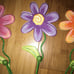 Home Interios Kids Mirror Flower Decorations