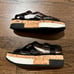 NWOT AGL BLACK CORK & FOAM WEDGE PLATFORM SANDALS 36 US 6