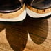 NWOT AGL BLACK CORK & FOAM WEDGE PLATFORM SANDALS 36 US 6