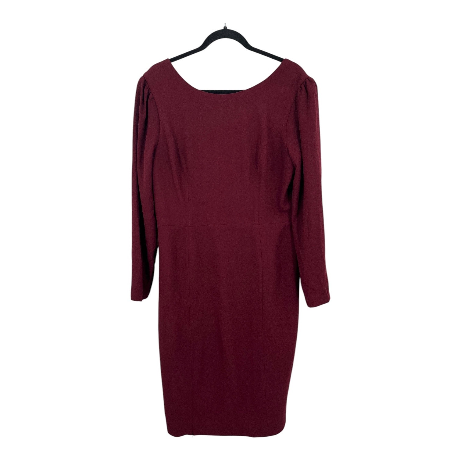 Dress the Population dress Nadia long sleeve scoop back midi X-Large XL