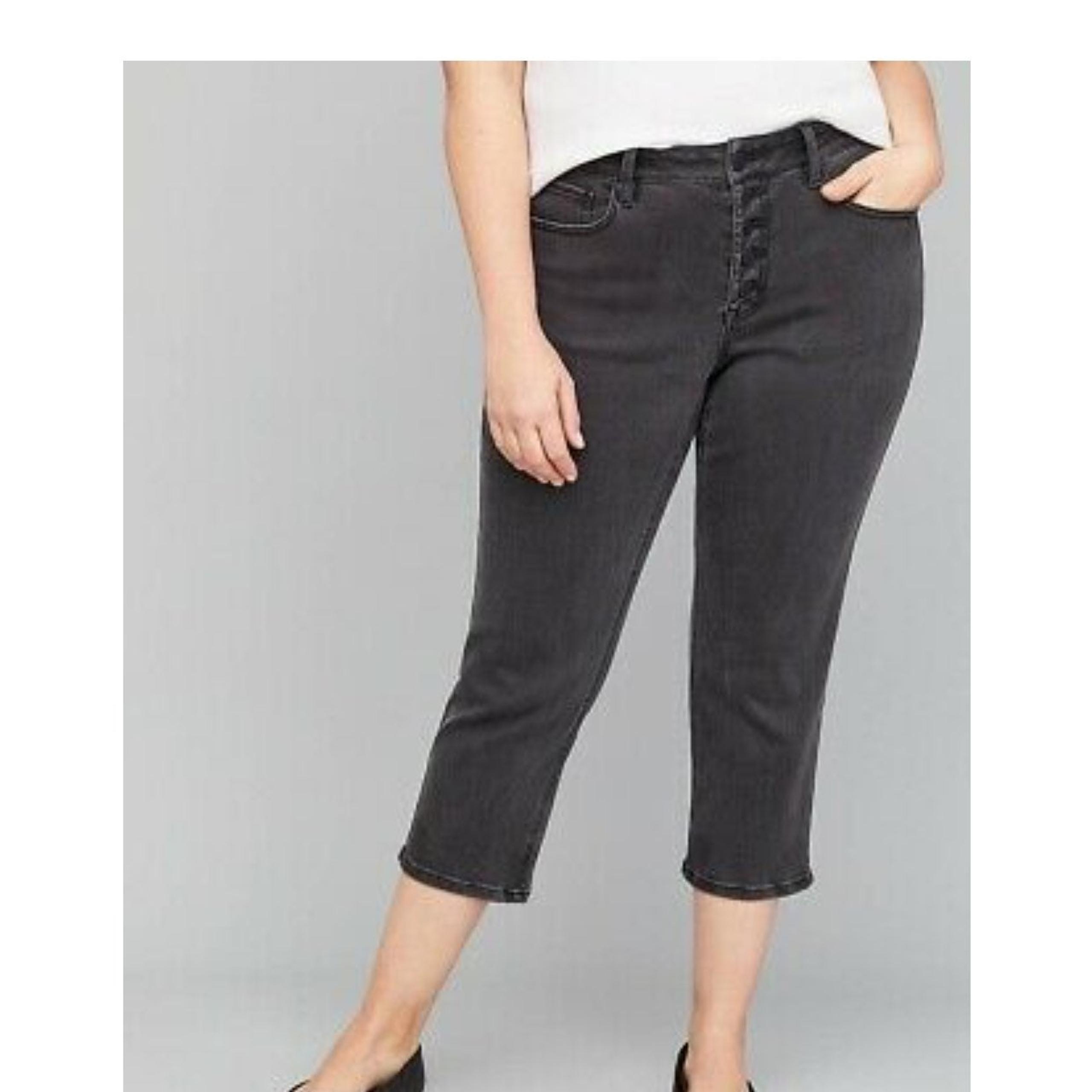 LANE BRYANT Black Essential Stretch Butt