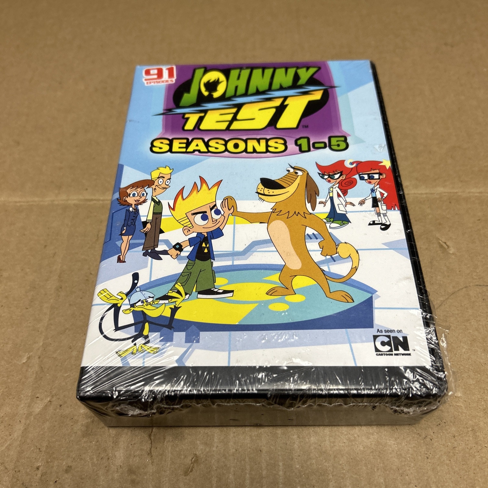 Johnny Test CARTOON NETWORK TV Series Complete Season 1-5 (91 Episodes) NEW DVD