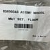 OEM Honda CRV Black Floor Mat Set 836003A0 A010M1 NH900L